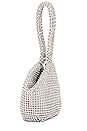 view 3 of 4 Lottie Crystal Purse in Silver