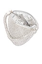 view 4 of 4 Lottie Crystal Purse in Silver