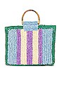 view 1 of 4 Tati Tote Bag in Blue Multi