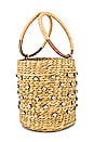 view 3 of 4 Athena Straw Bag in Straw