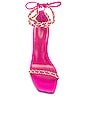 view 4 of 5 Chain Sandal in Electric Pink