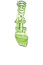view 4 of 5 Multi Strap Heel in Lime Green