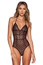 view 1 of 2 Tricot Dot Bodysuit in Black
