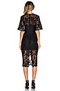 view 3 of 3 Halo Lace Midi Dress in Black