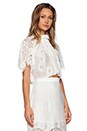 view 2 of 4 Heather Crop Top in Ivory