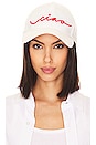 view 1 of 3 Ciao Hat in White & Red