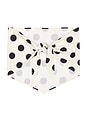 view 3 of 3 PAÑUELO TWYLA in Black & White Polka Dot