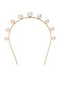 view 2 of 3 Caroline Headband in Gold