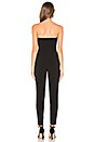 view 4 of 4 Sweetheart Neckline Jumpsuit in Black