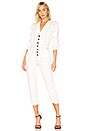 view 1 of 3 Lia Jumpsuit in White