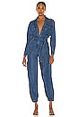 view 1 of 3 Amaya Jumpsuit in Blue