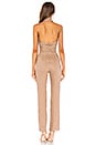 view 3 of 3 WRAP HALTER JUMPSUIT 홀터 점프수트 in Khaki