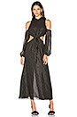 view 1 of 4 Dress 43 in Black & Gold