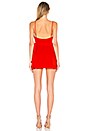 view 3 of 3 ROBE MINI AVEC LIEN À NOUER DRESS 138 in Crimson