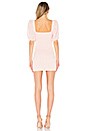 view 3 of 3 Smocked Dress With Puff Sleeve in Blush