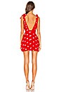 view 3 of 3 ROBE COURTE 75 in Red Polka Dot