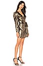 view 2 of 3 Alesia Mini Dress in Gold