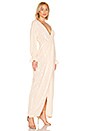 view 2 of 4 Laria Wrap Dress in Nude
