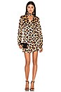 view 1 of 4 Dress 12 in Painted Leopard