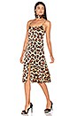 view 1 of 3 Dress 14 in Painted Leopard