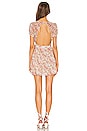 view 4 of 4 Back Cutout Wrap Dress in Lizz Floral