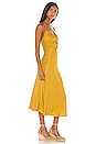 view 2 of 3 ПЛАТЬЕ МИДИ EMILIA in Ochre
