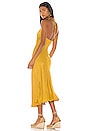 view 3 of 3 ПЛАТЬЕ МИДИ EMILIA in Ochre