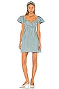 view 1 of 4 ROBE NATASHA in Dusty Blue