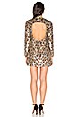 view 4 of 5 Dress 62 in Leopard Sequin