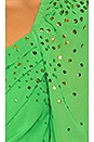 view 4 of 4 Braxton Embellished Dress in Green
