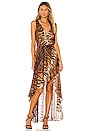 view 1 of 3 Nikki Dress in Tiger Stripe