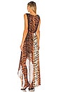 view 3 of 3 Nikki Dress in Tiger Stripe
