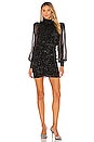 view 2 of 5 Isla Dress in Black & Silver
