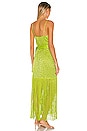 view 3 of 4 Orelia Dress in Lime Green