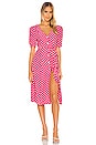 view 1 of 4 Bambina Dress in Pink Anette Dot