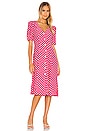 view 2 of 4 Bambina Dress in Pink Anette Dot