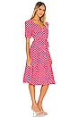 view 3 of 4 Bambina Dress in Pink Anette Dot