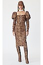 view 4 of 4 Abana Dress in Lucianna Print