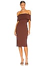 view 1 of 3 Clarina Dress in brown