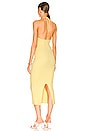view 3 of 3 Vahn Knit Midi Dress in Light Baby Yellow