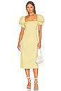 view 2 of 3 Kerry Midi Dress in Citrus Green