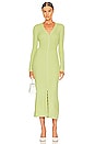 view 1 of 3 Kavala Sweater Dress in Lime Green