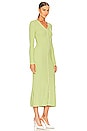 view 2 of 3 Kavala Sweater Dress in Lime Green