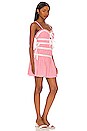 view 2 of 3 Rufina Mini Dress in pink & white gingham