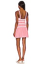 view 3 of 3 Rufina Mini Dress in pink & white gingham