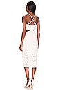 view 4 of 4 Perla Midi Dress in White