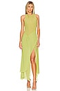 view 2 of 4 Nadine Twofer Layered Maxi Dress Set in Key Lime