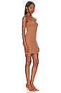 view 2 of 4 Jenue Pointelle Strapless Mini Dress in Camel