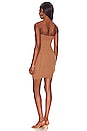 view 3 of 4 Jenue Pointelle Strapless Mini Dress in Camel
