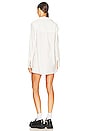 view 3 of 3 Nicoletta Shirt Dress in White